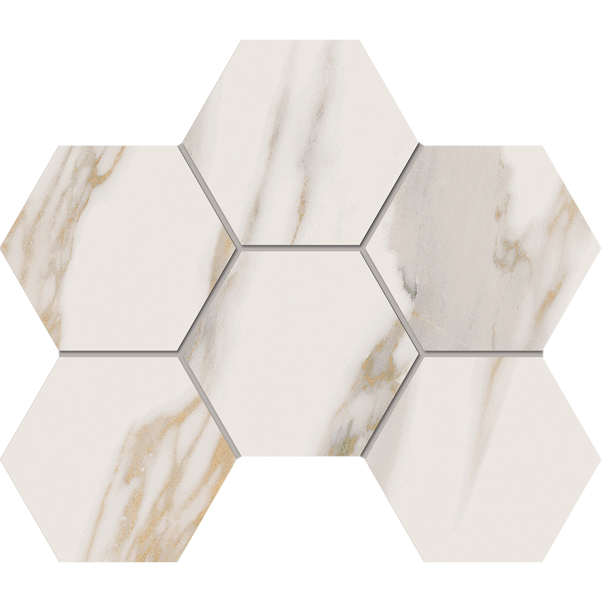 Мозаика RM01 Hexagon 25x28,5 непол.