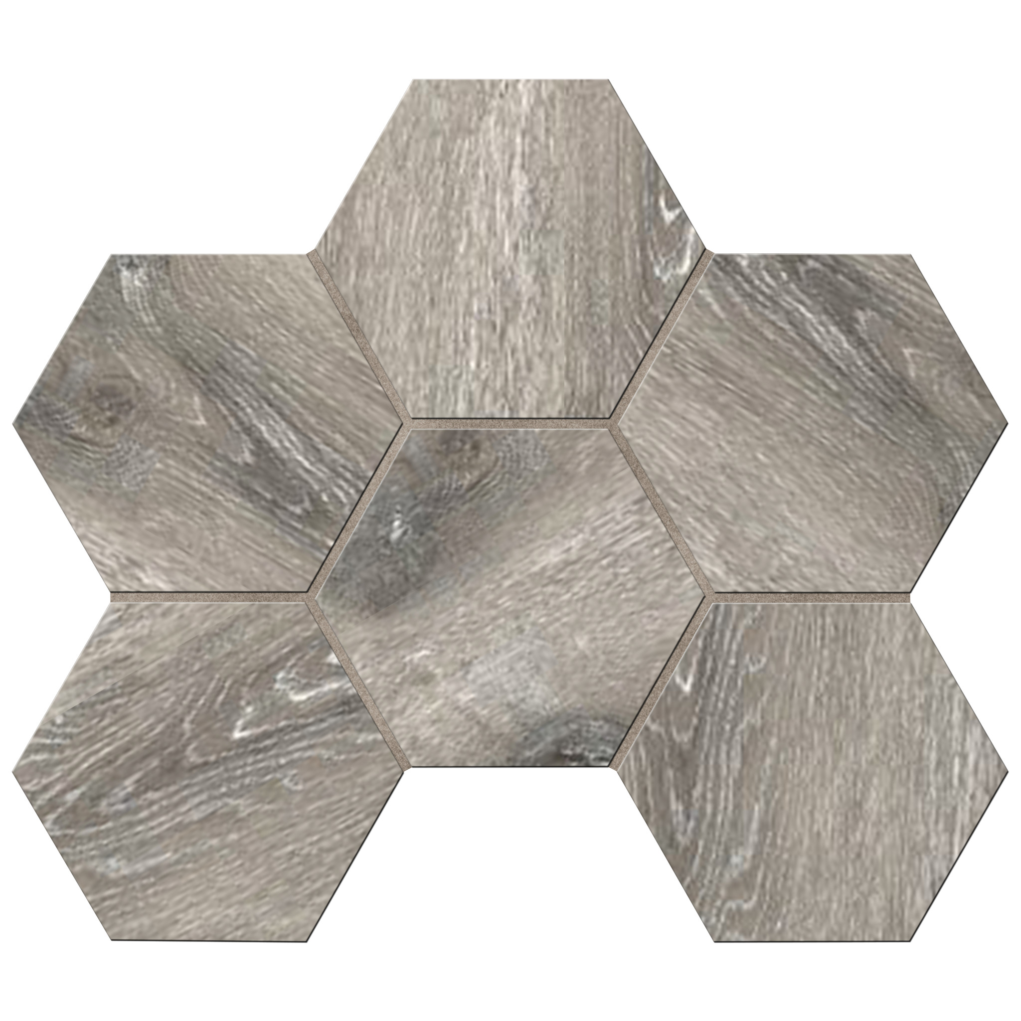 Мозаика DA02 Hexagon 25x28,5 непол.(10 мм)
