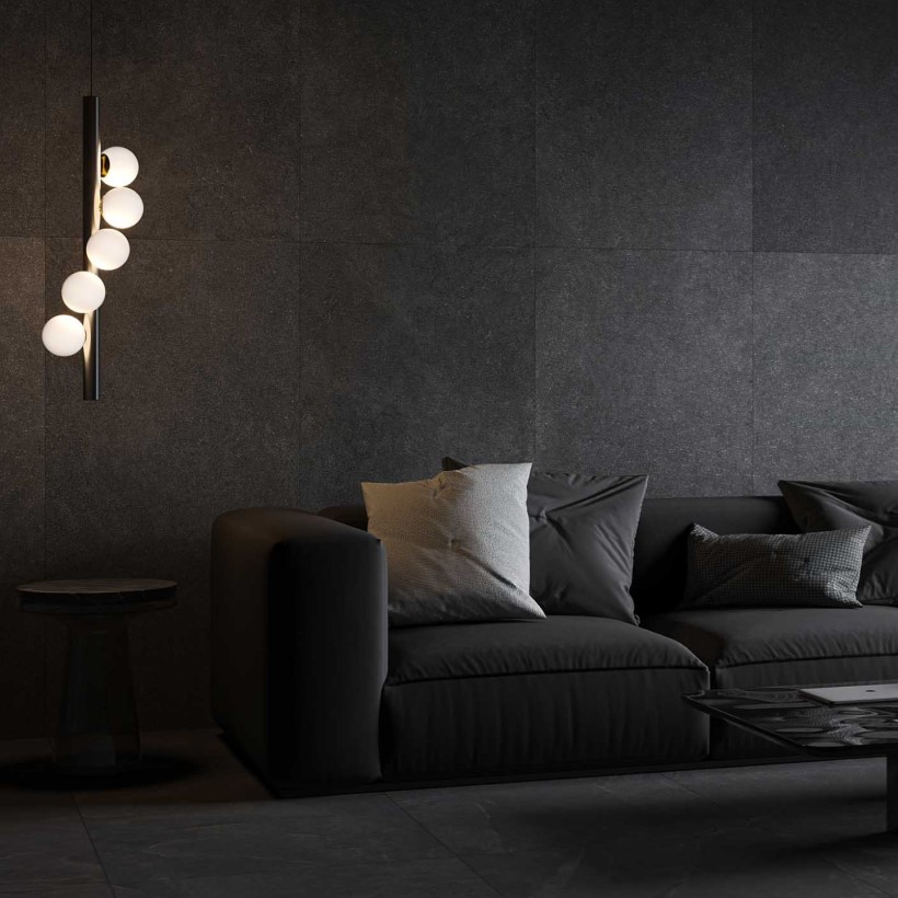 Черные стены в интерьере: где уместны и как сочетать