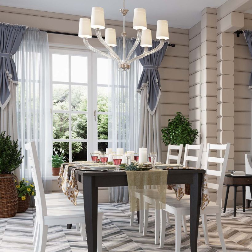 Интерьер кухни в стиле прованс