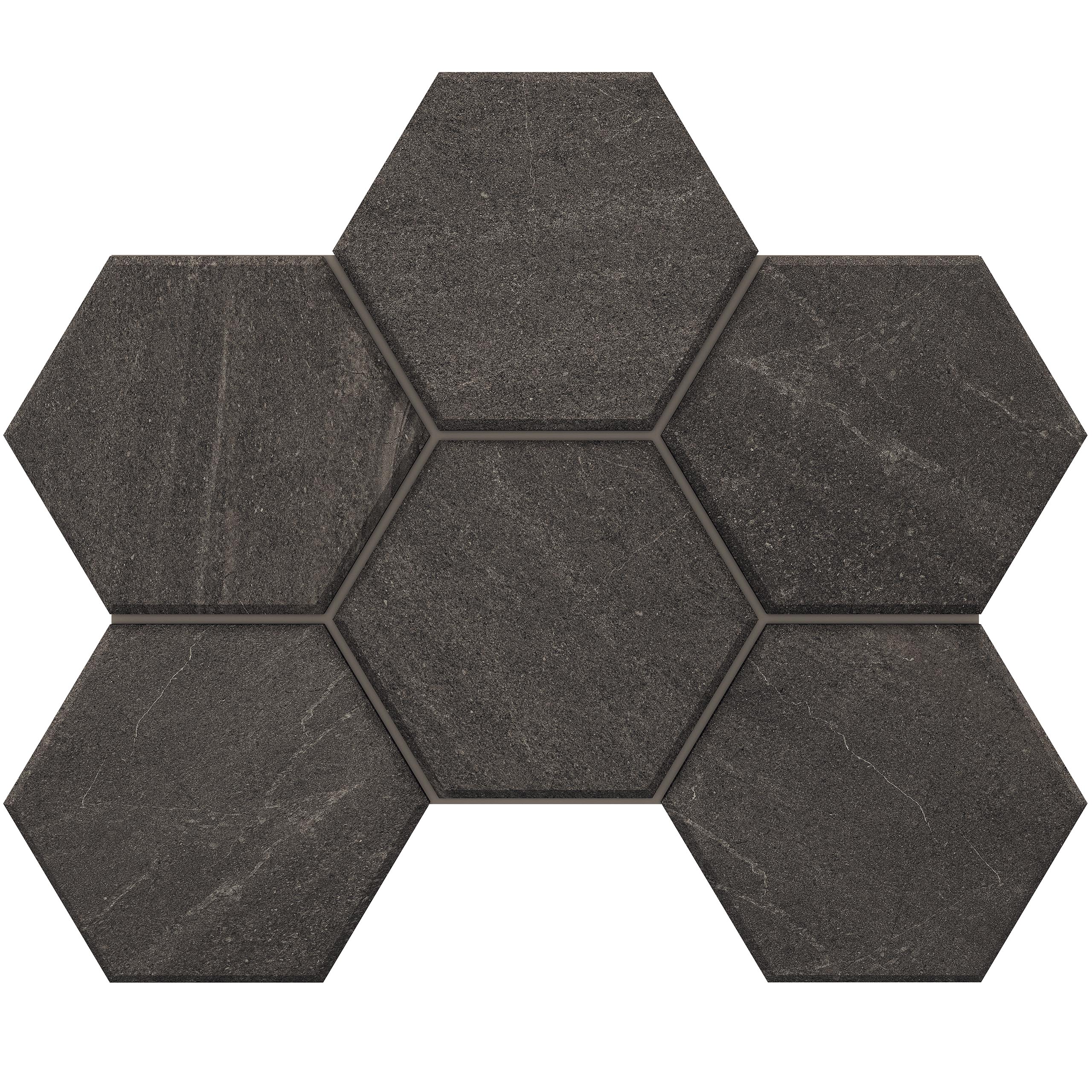 Мозаика GB03 Hexagon 25x28,5 непол.