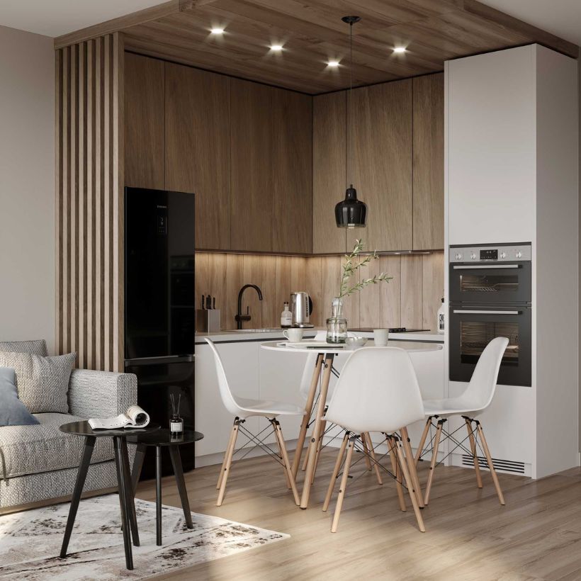 Кухня в скандинавском стиле