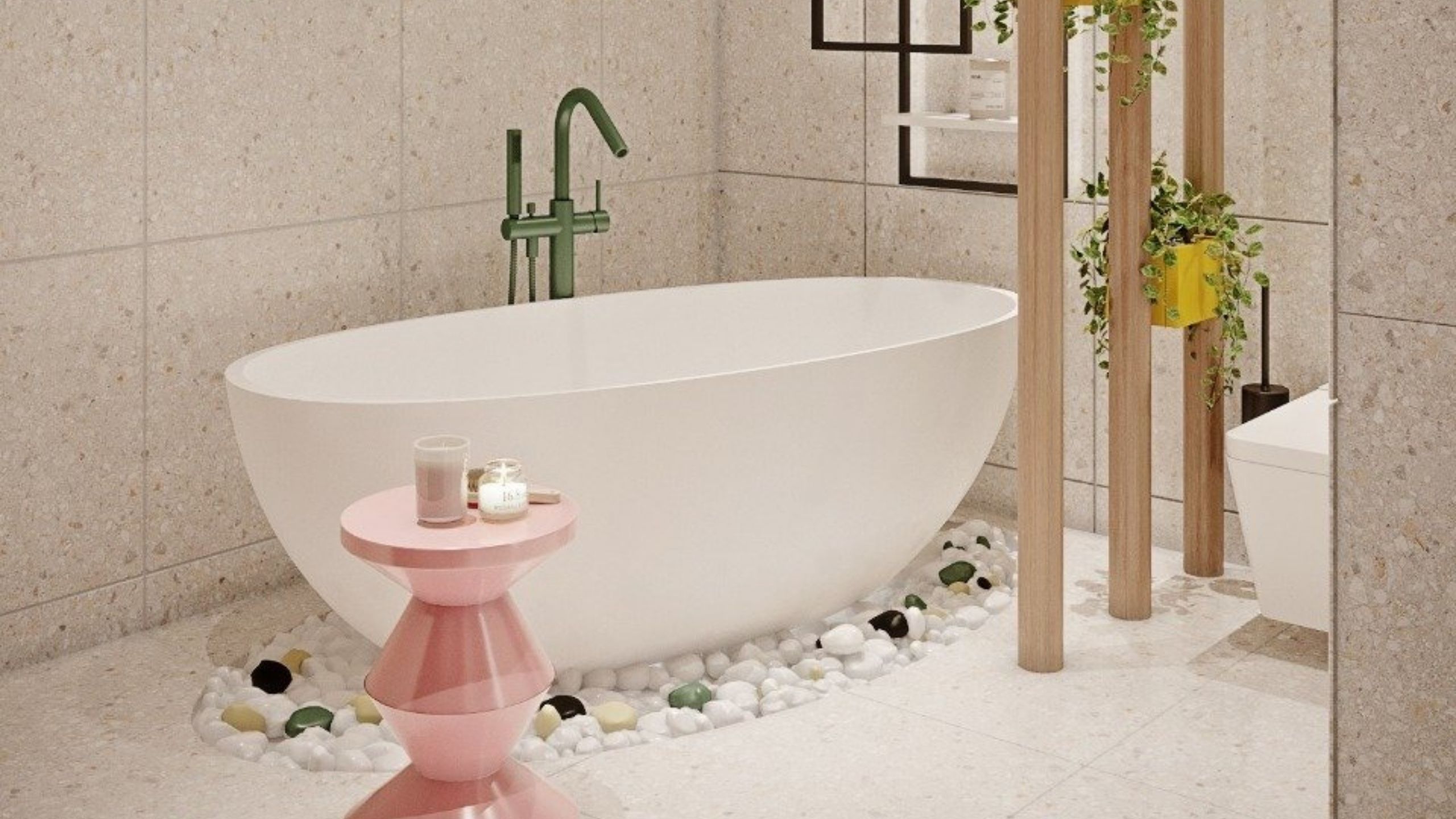 Ванная комната зеленого цвета - 70 фото примеров дизайна