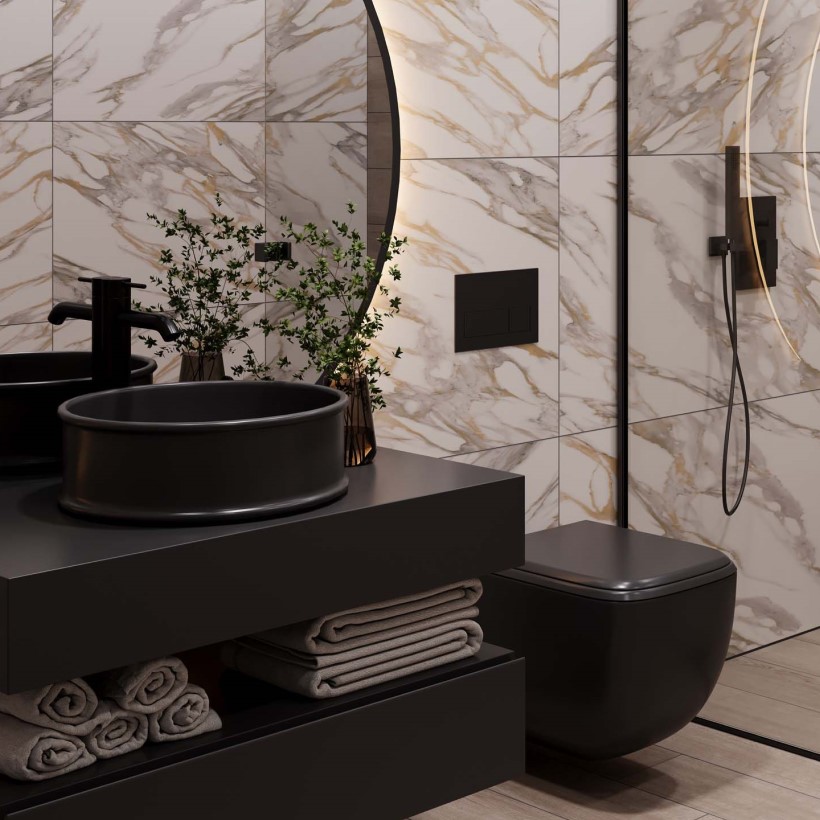 Тренды ванной комнаты 2026: плитка, цвет, свет и детали