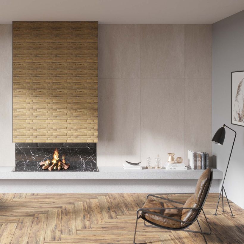 Интерьер в стиле рустик 