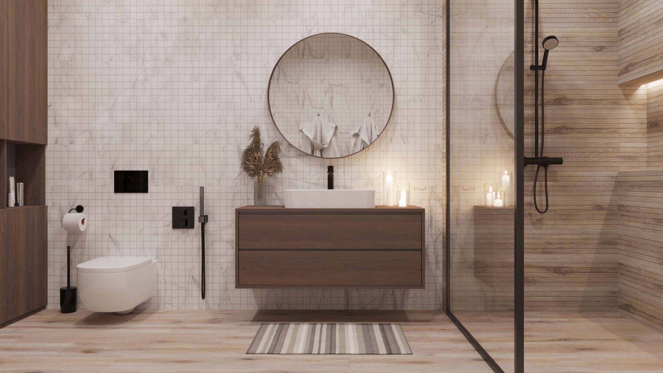 70 идей для дизайна маленькой ванной комнаты