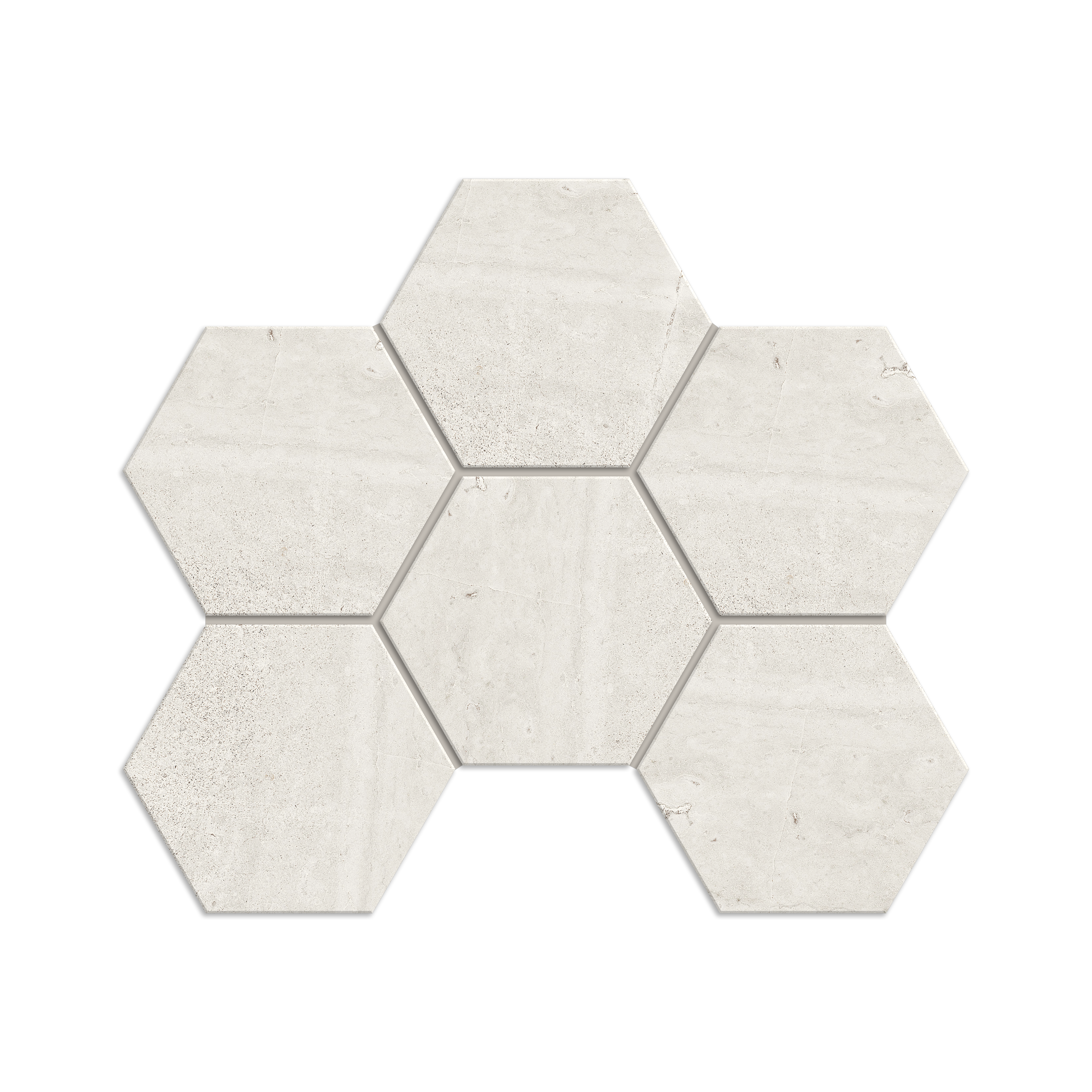 Мозаика KA00 Hexagon 25x28,5 непол.(10 мм)