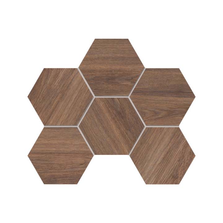 Мозаика SI02 Гексагон 25x28,5x10 непол.