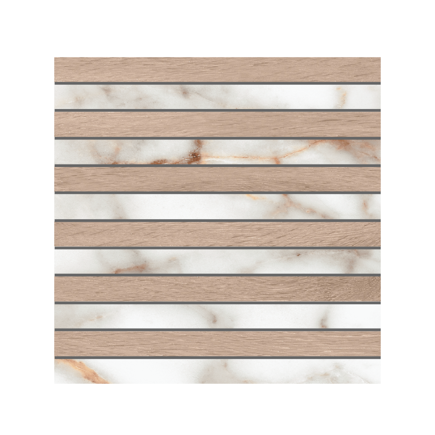 Мозаика SM03/SI01 Фасция 30x30x10 непол.