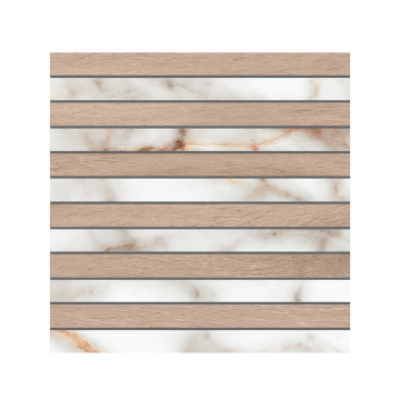 Мозаика SM03/SI01 Фасция 30x30x10 непол.