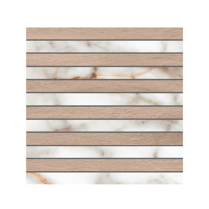 Мозаика SM03/SI01 Фасция 30x30x10 непол.
