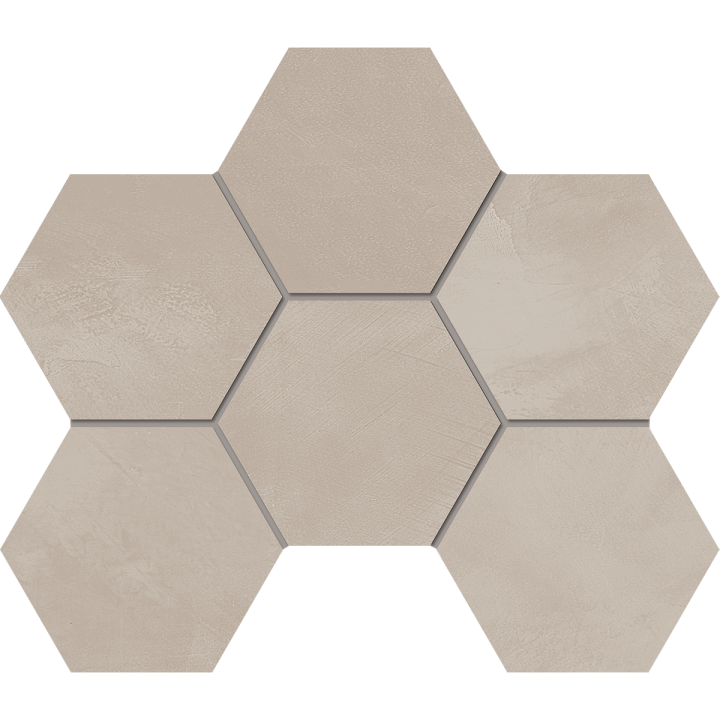 Мозаика GF02 Гексагон 25x28,5 непол.