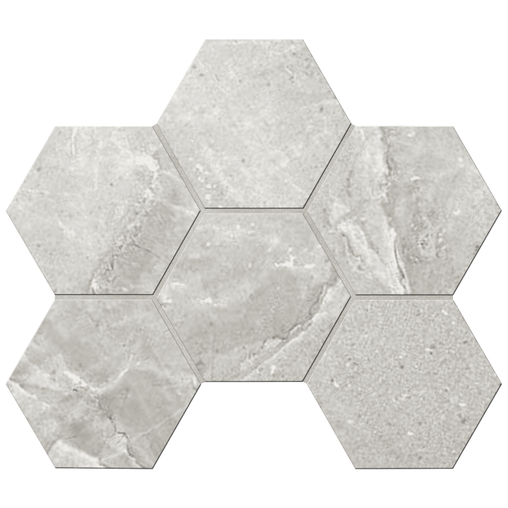 Мозаика KA01 Гексагон 25x28,5 непол.(10 мм)