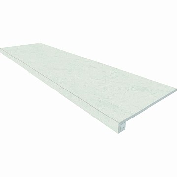Комплект (Ступень MA01 (33x120x9) непол. (прямоугол. бортик) без насечек + Подступенок (14,5x120x9))