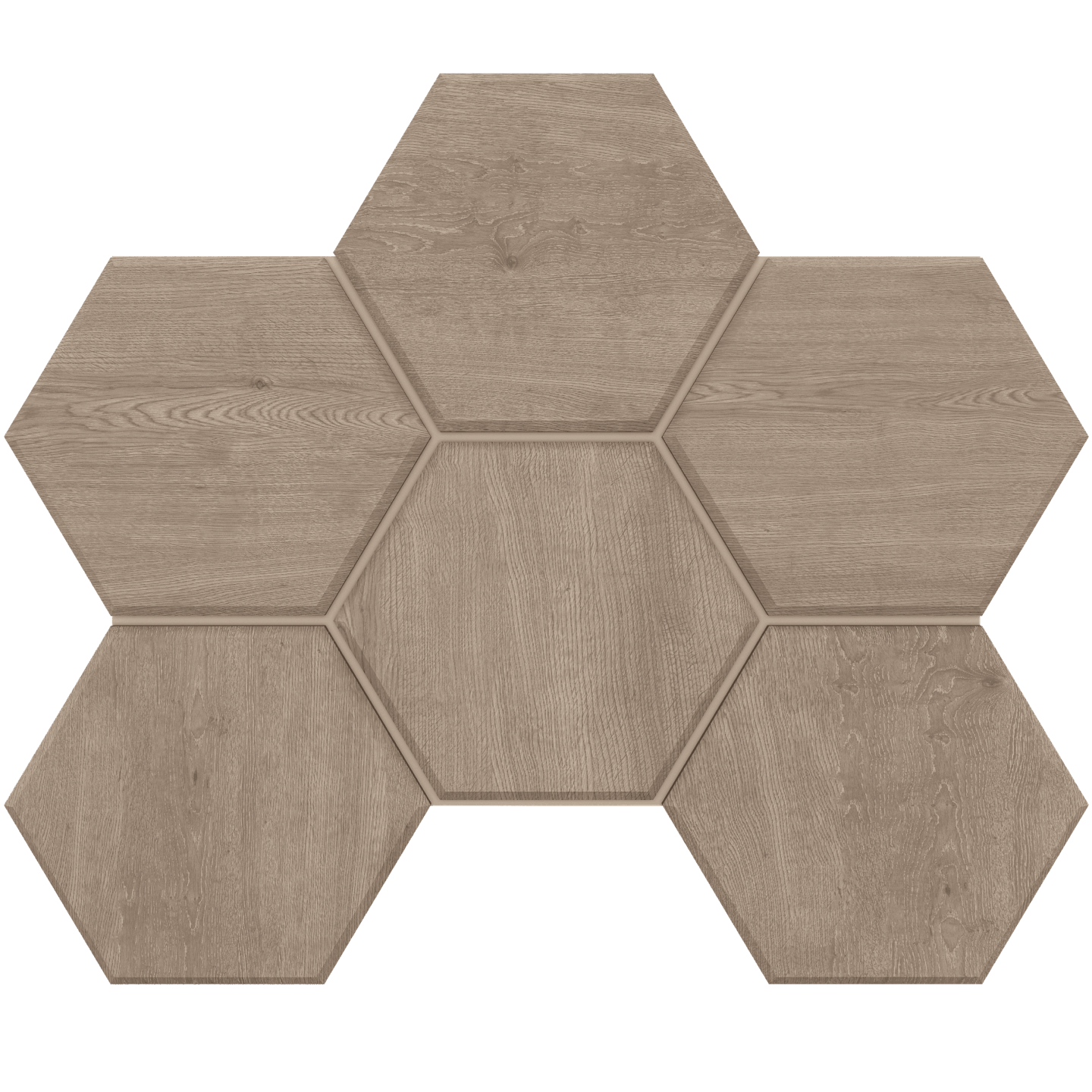 Мозаика CW02 Гексагон 25x28,5x9 непол.