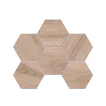 Мозаика SI01 Гексагон 25x28,5x10 непол.