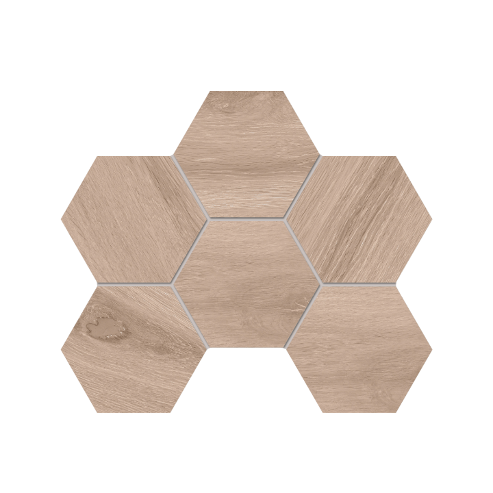 Мозаика SI01 Гексагон 25x28,5x10 непол.