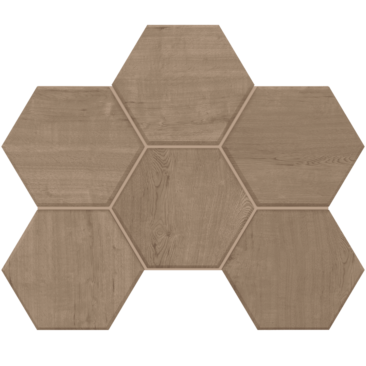 Мозаика CW03 Гексагон 25x28,5x9 непол.