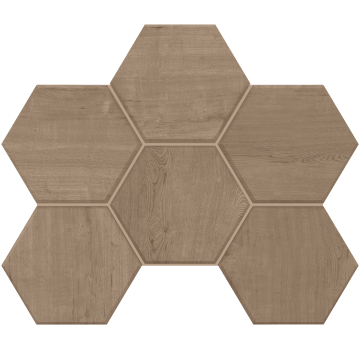Мозаика CW03 Гексагон 25x28,5x9 непол.